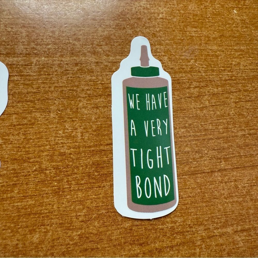 Green‎ Adhesive Bottle Sticker